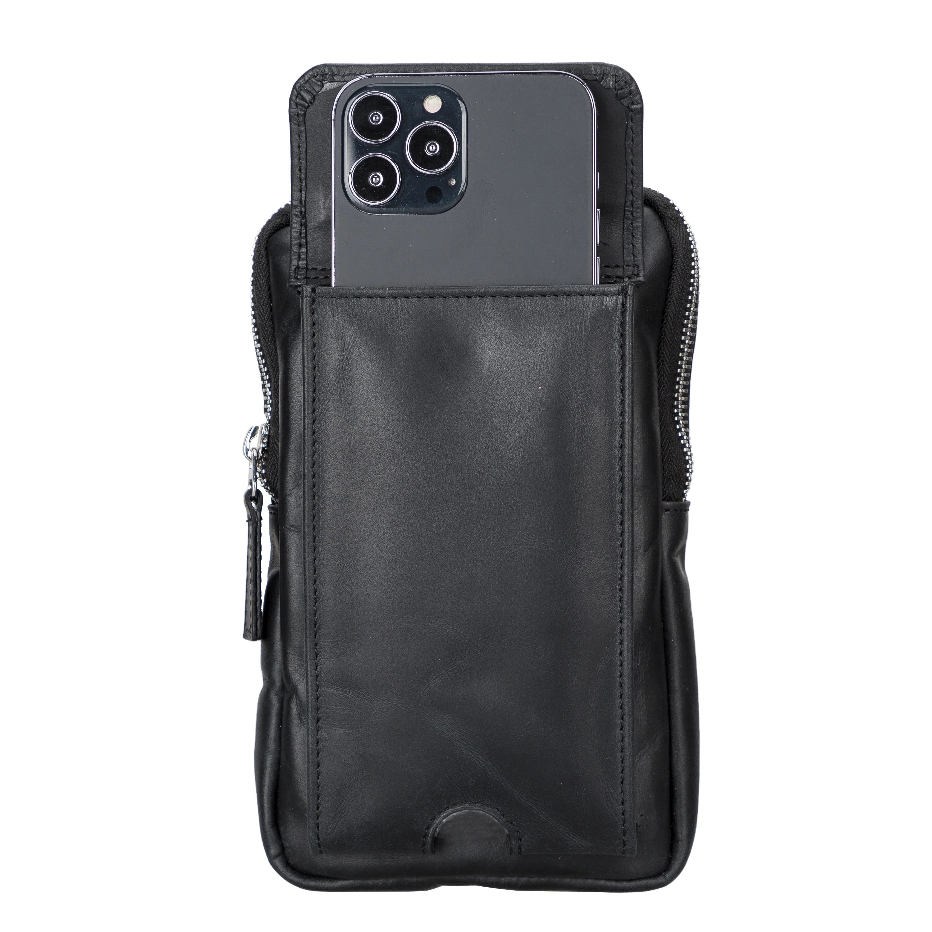 Nino Leather Crossbody Bag