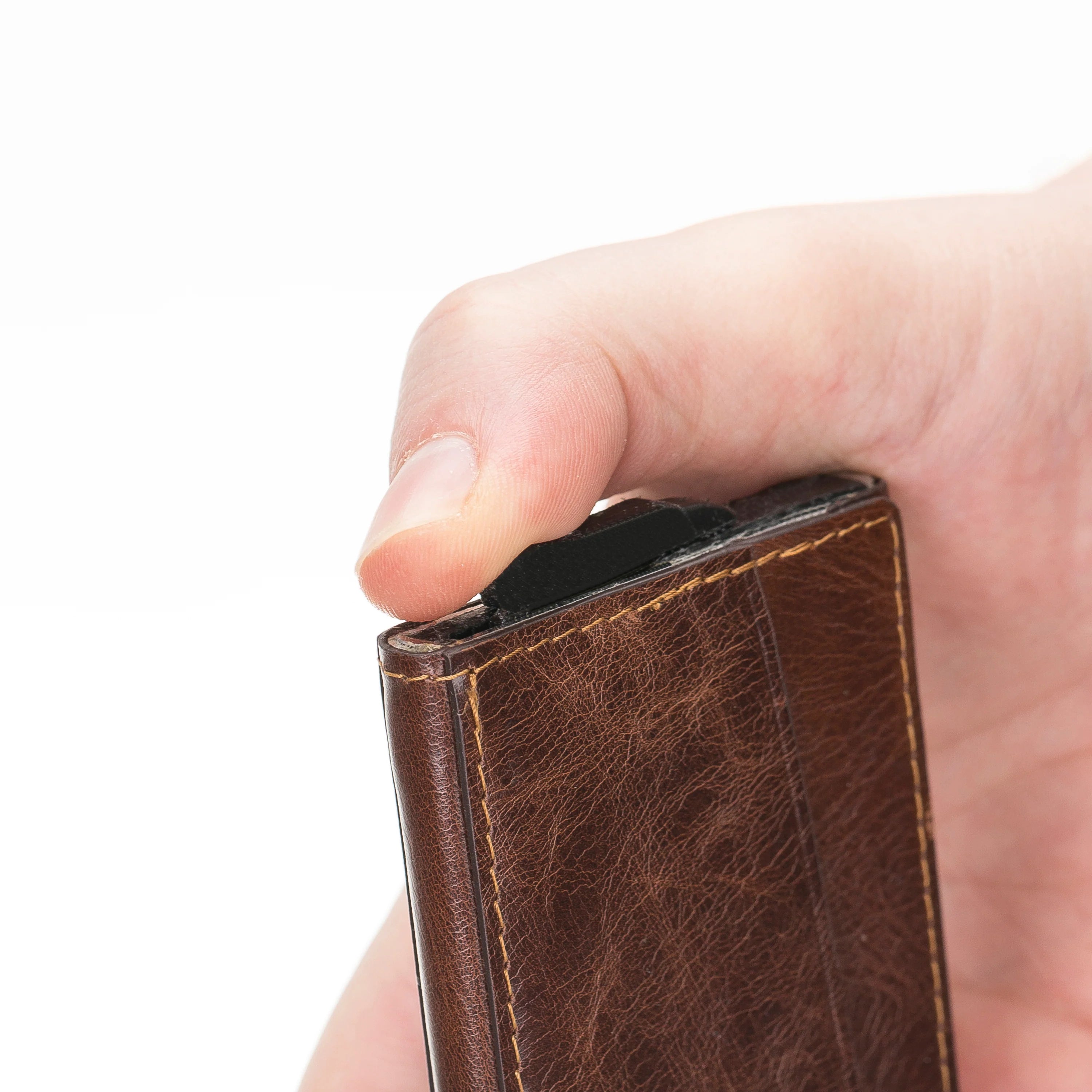 Torres Leather Pop-up Card Holder