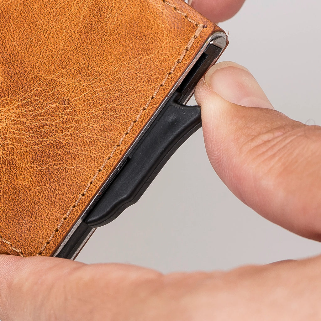 Torres Leather Pop-up Card Holder