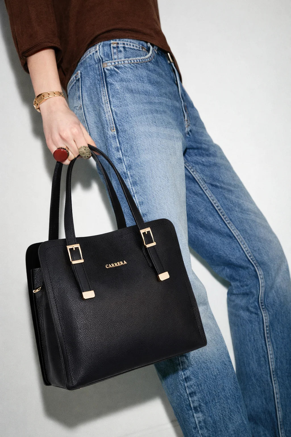 Carrera Velmora Leather Women's Bag