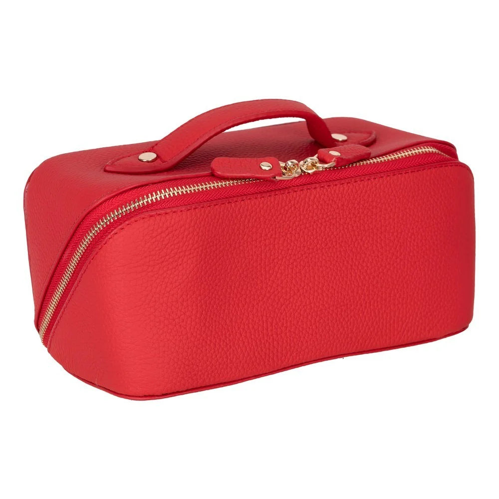 Ella Leather Makeup Bag