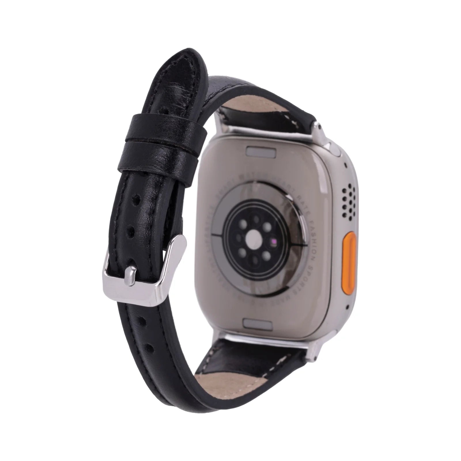 Leather Apple Watch Bands - Clasic Slim Style BRN7