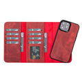 Santa iPhone 13 Pro Max Leather Detachable Wallet Case