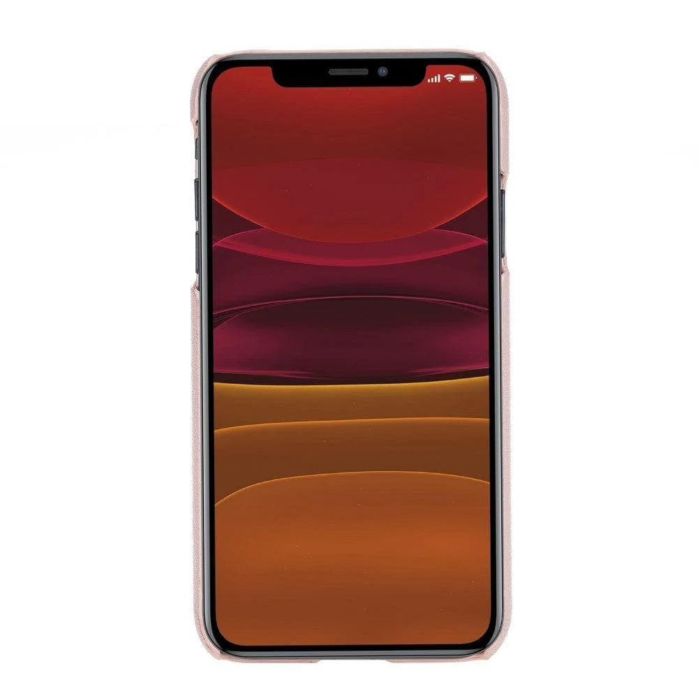 Apple iPhone 11 Series Leather Case / UJ - Ultimate Jacket iPhone 11 Pro Max 6.7" / Pink