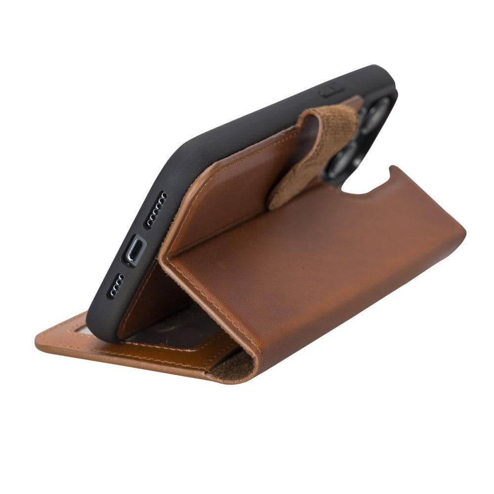 Magic iPhone 14 Plus Detachable Leather Wallet Case