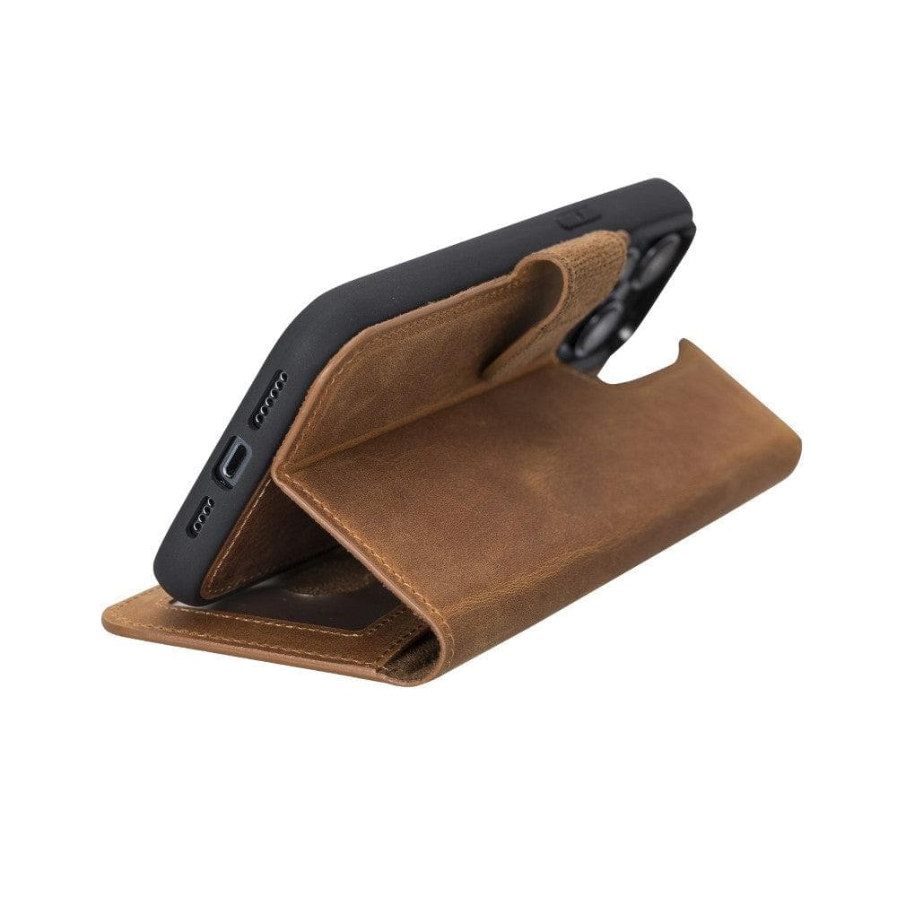 Magic iPhone 14 Plus Detachable Leather Wallet Case