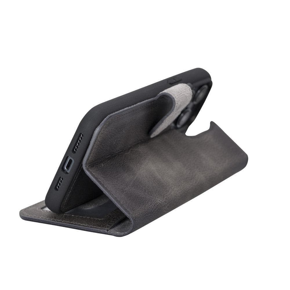 Magic iPhone 14 Pro Detachable Leather Wallet Case