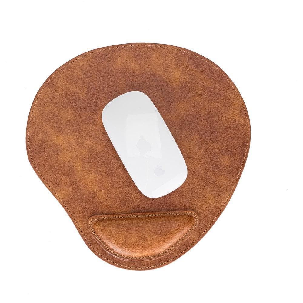 Cushioned Leather Mouse Pad