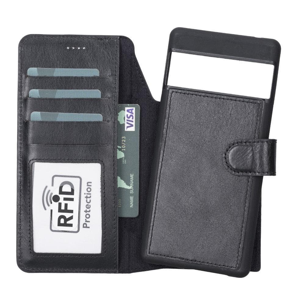 Google Pixel 6 Series Detachble Magnetic Wallet Leather Case G2 / Google Pixel 6 Pro