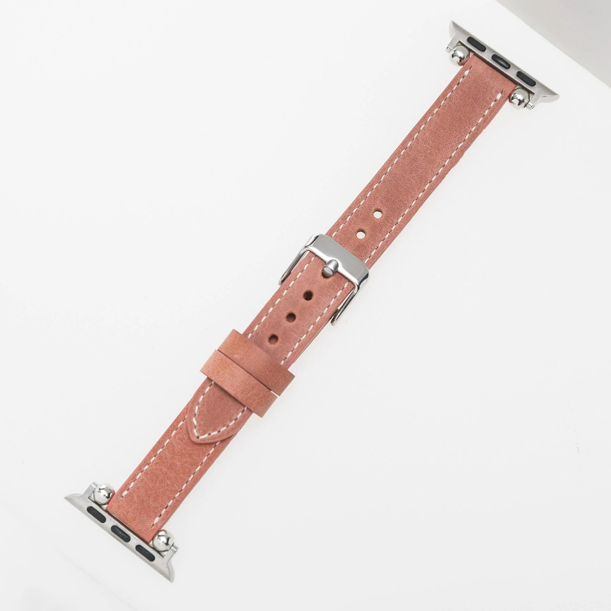Leather Apple Watch Bands - Ferro Seamy Style