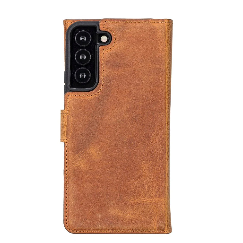 Santa Samsung Galaxy S22 Plus Leather Detachable Wallet Case